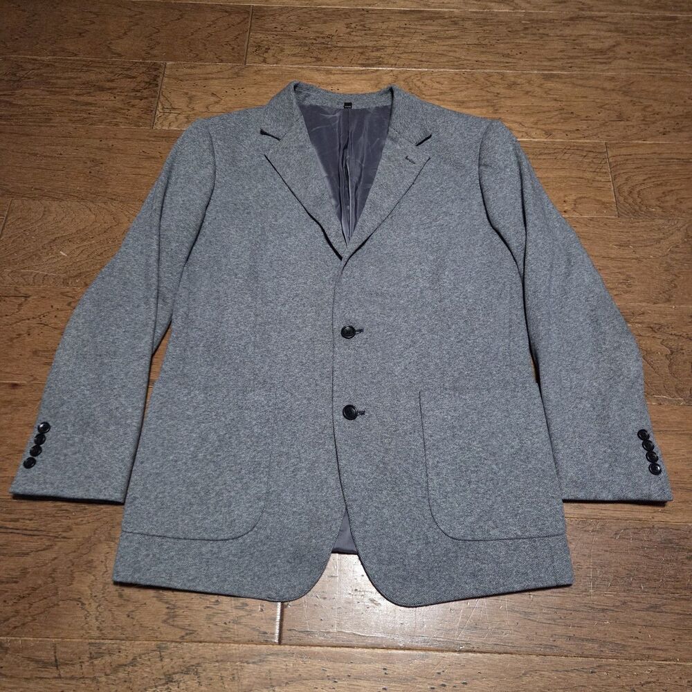 Bonobos Lanificio Fortex Knit Blazer Sport Coat Jacket Mens 42R Slim Italy